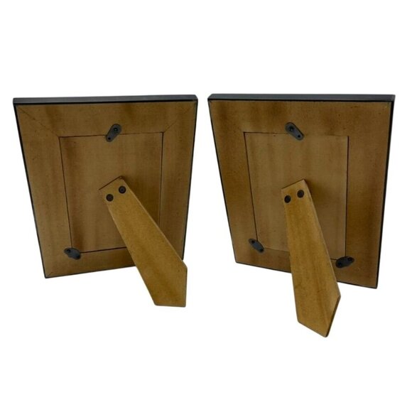 Tiramisu Abalone Inlay on Wood Base Photo Frame 4x6 Vertical Horizontal Display - Picture 3 of 3